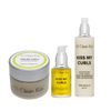 Curly Hair Natural Products Set ~ Kiss My Curls Nourishing Trio