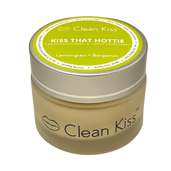 Lemongrass + Bergamot Natural Deodorant ~ Kiss that Hottie 58g