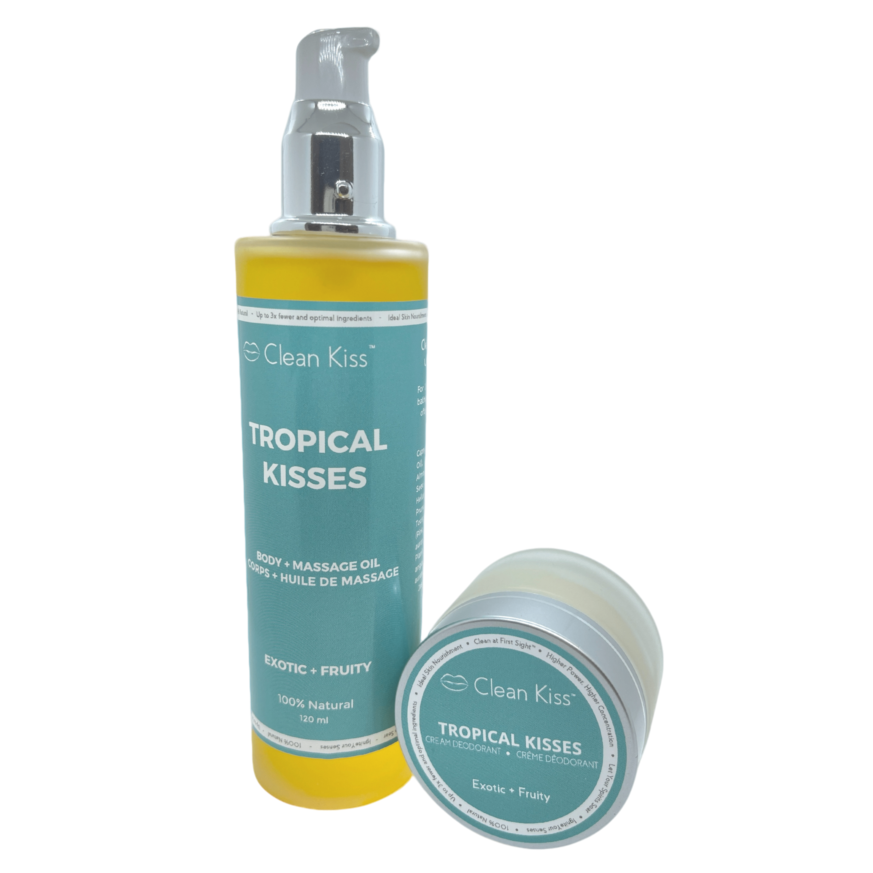 Tropical Kisses Body Oil + Deodorant Duo